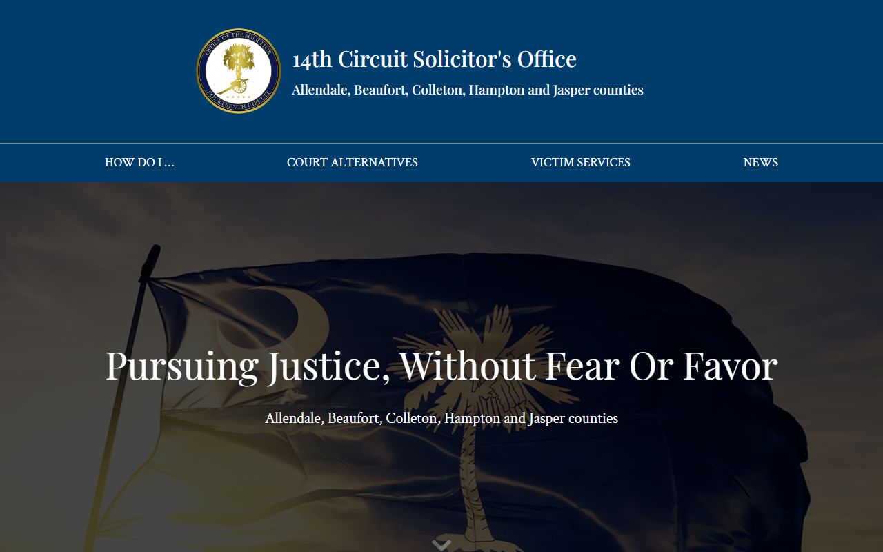 Jasper County criminal court records 14th Circuit Solicitor