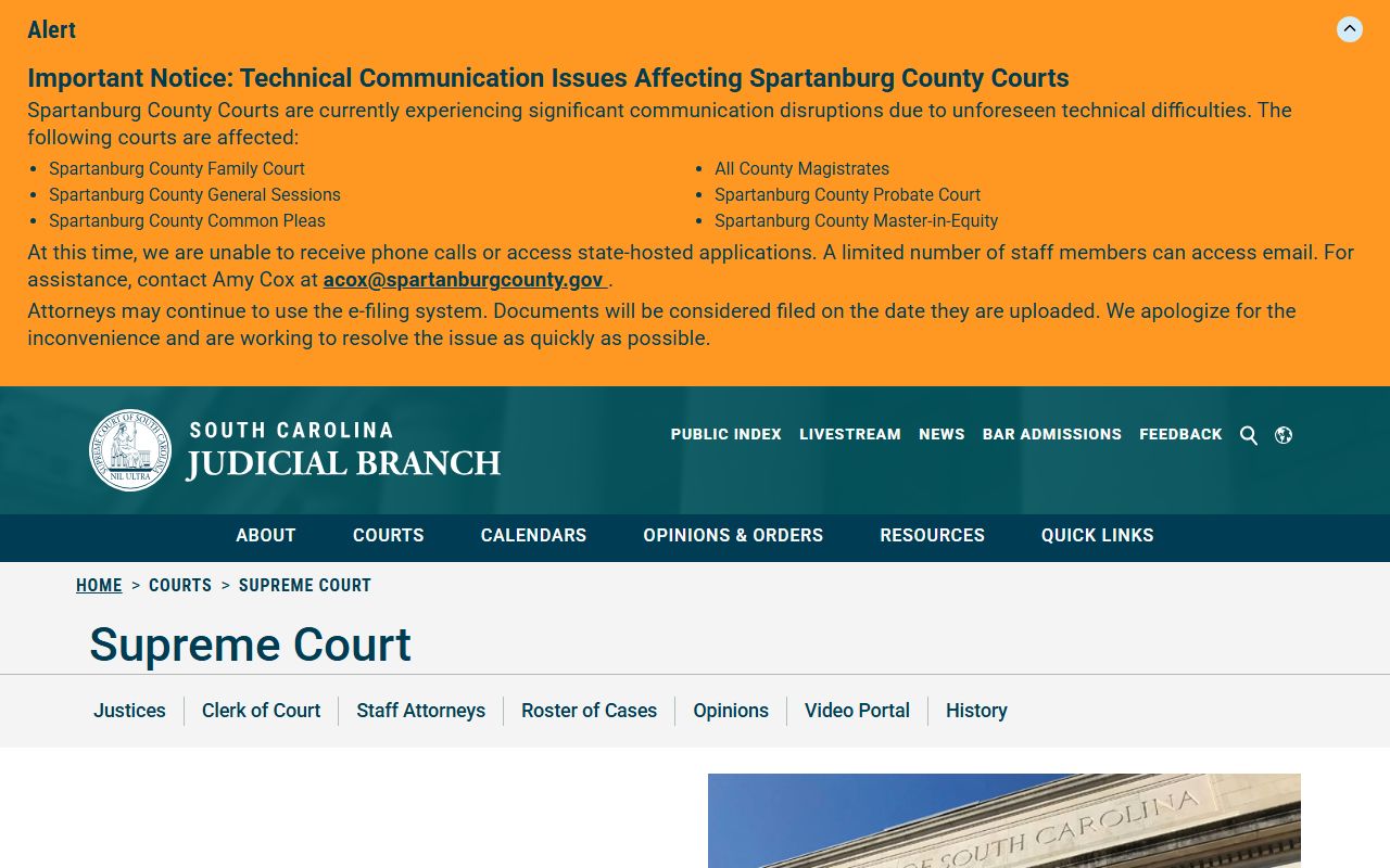 Jasper County Circuit Court records Supreme Court overview