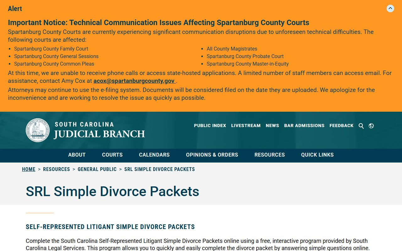 Jasper County divorce records simple divorce packet page