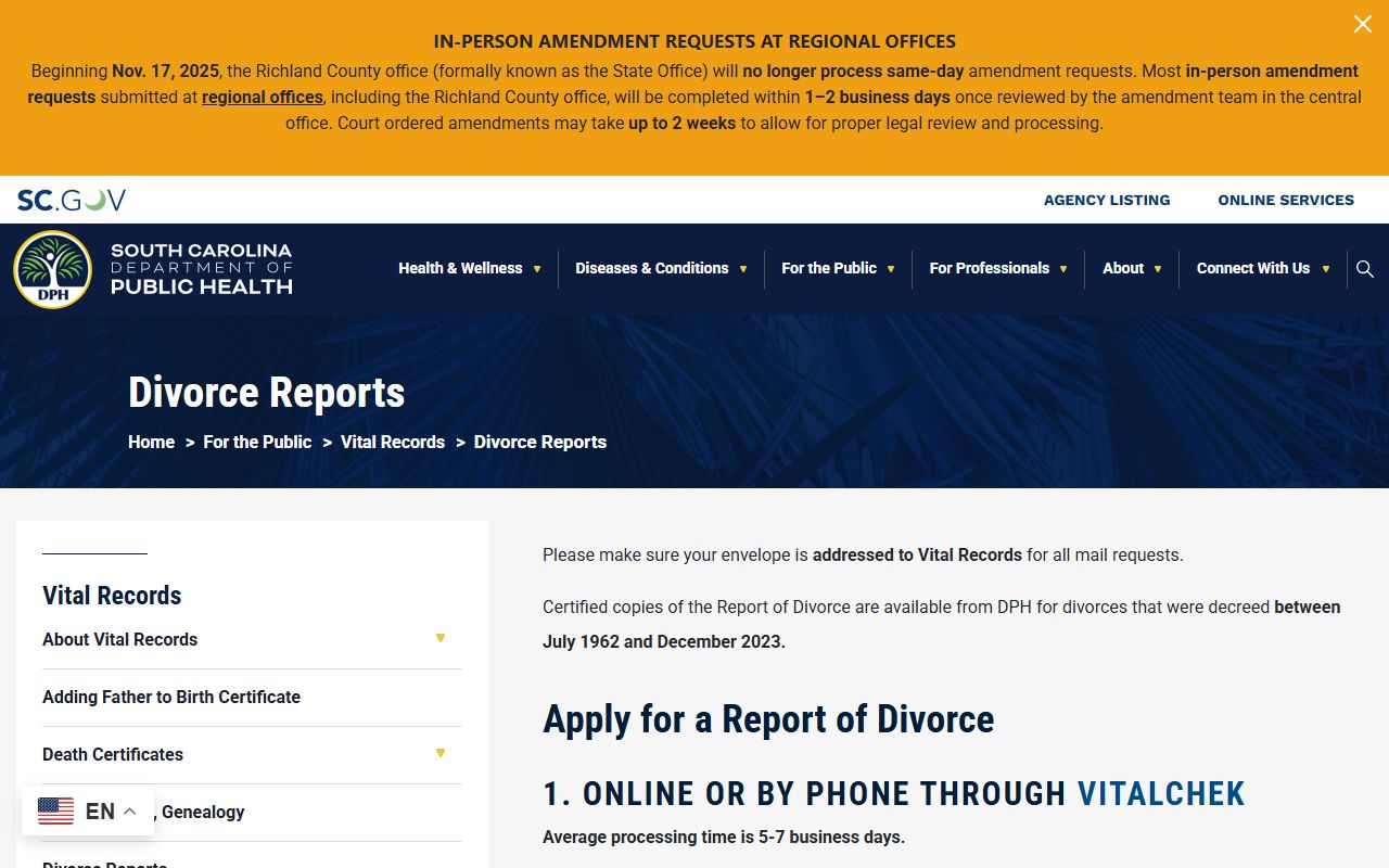 Jasper County divorce records DPH divorce reports page