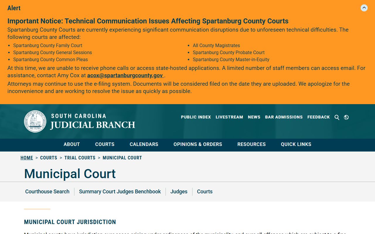 Jasper County warrant records municipal court channel